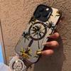 Summer Beach Palm Trees Phone Case For IPhone 17 16 15 14 13 12 11 Pro Max Air Magnetic Matte Laser Metallic Phone Funda