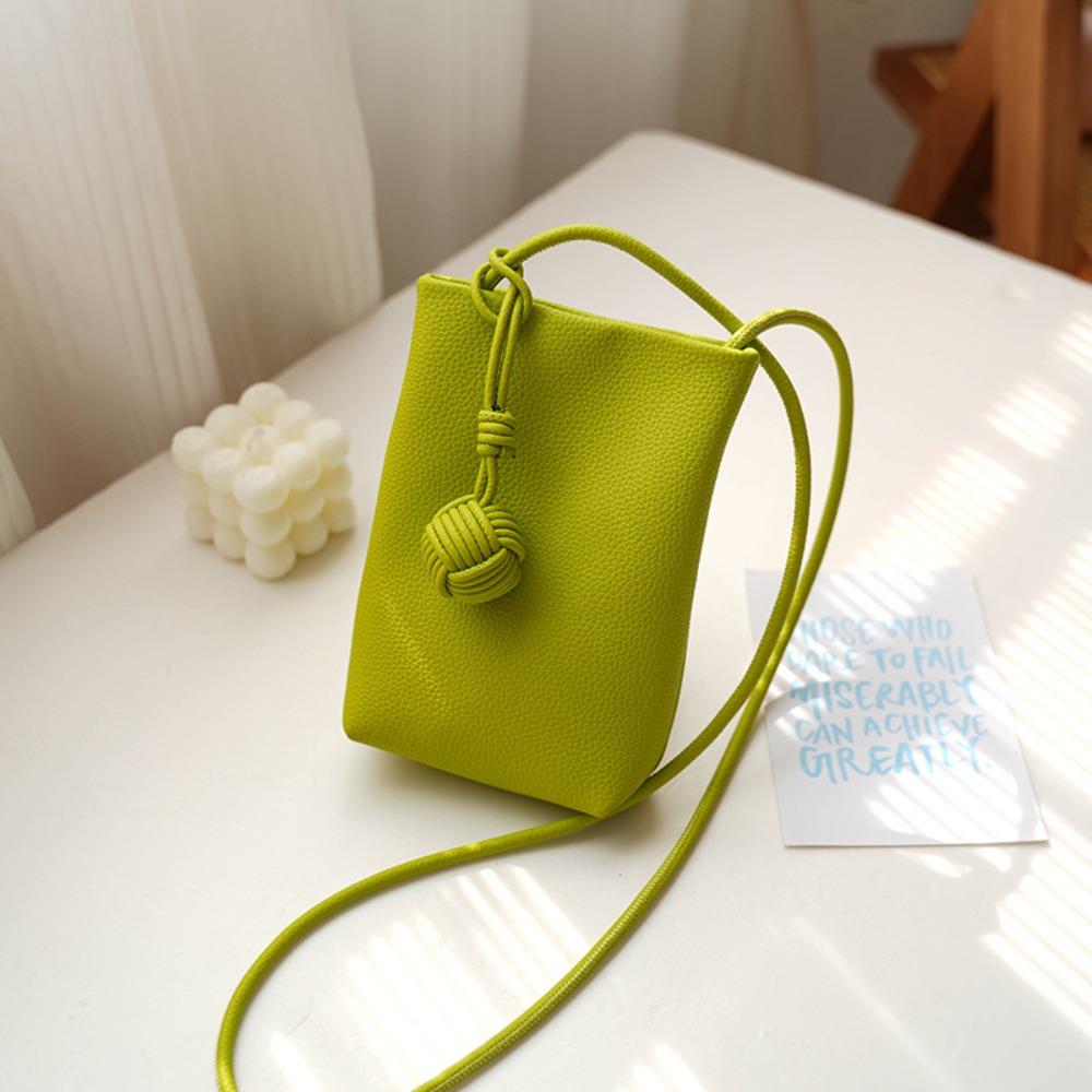 

Міні сумки крос-боді Нова легка сумка великої місткості гаманець для монет м який ПУ універсальна кишеня для телефону гаманець сумка на плече зелений