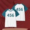 T-shirt Seong Gi-hun   Costume 456 Survêtement Calamari Games Déguisement Vêtements de Fête Carnavalesque Pour Hommes Femmes