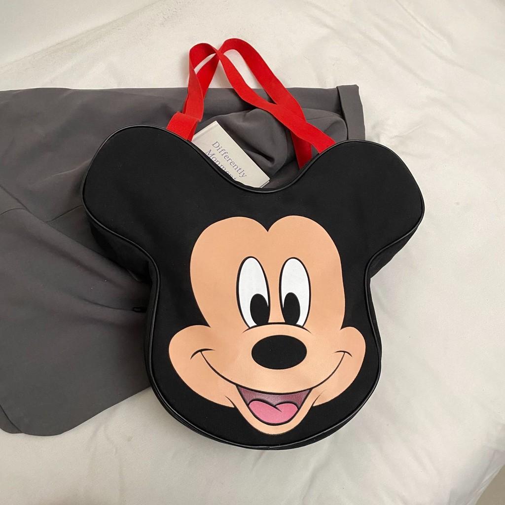 Modische Tasche im Mickey Maus Stil für Damen mit großem Fassungsvermögen aus PU-Material, perfekt für den täglichen Gebrauch