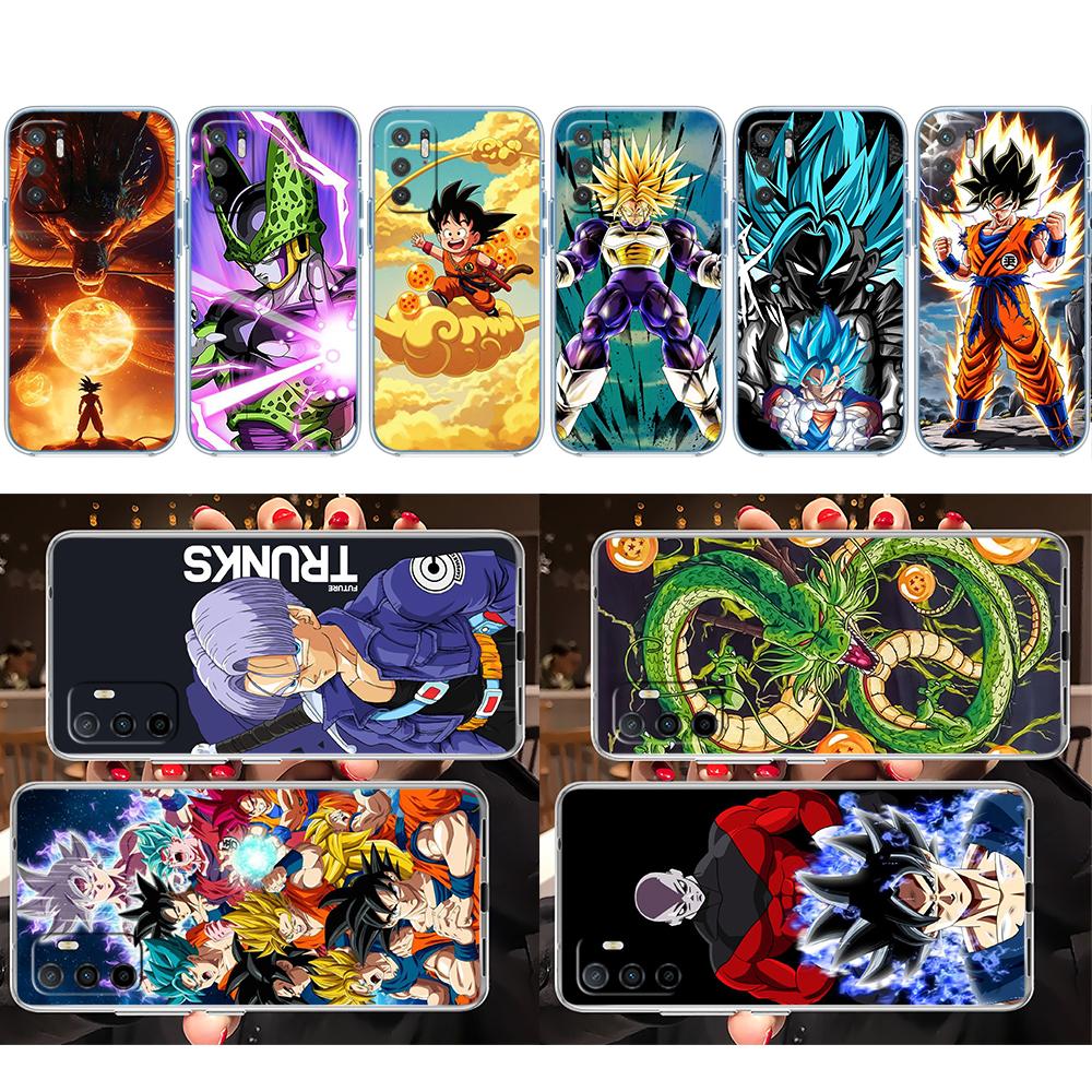 PP26 Dragon Ball Transparent Phone Case for Motorola Moto G40 G04 G05 One Ace Action  Fusion + Plus Hyper Macro Vision Zoom