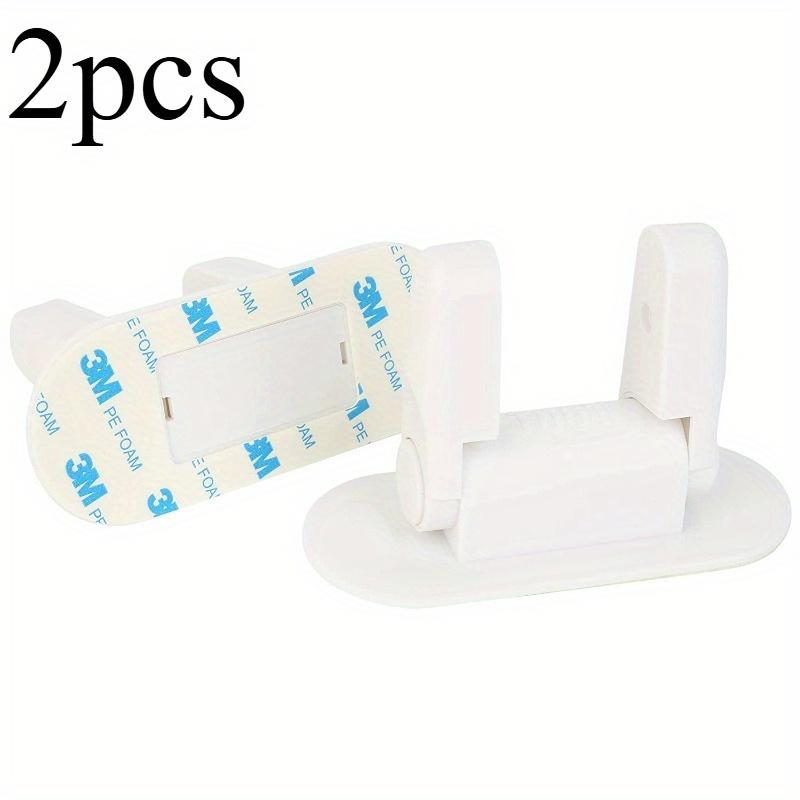 1/2/4 Stück Kindersicherer Türgriff-Schloss - Einfache Montage, Klebstoff ohne Beschädigung, Multifunktionales PVC-Sicherheitsgerät mit mattem Finish