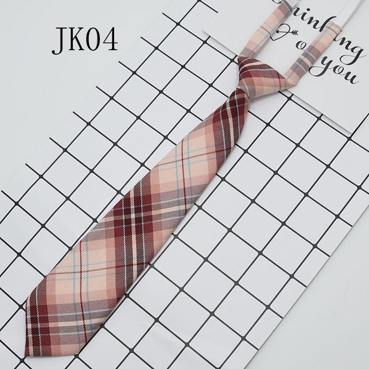 Japanese College-Style Uniform with Easy Plaid Tie