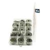 230Pcs Flat Gasket Set 304 Stainless Steel Non-standard Flat gasket/M3M4M5M6M8M9M10M12/box