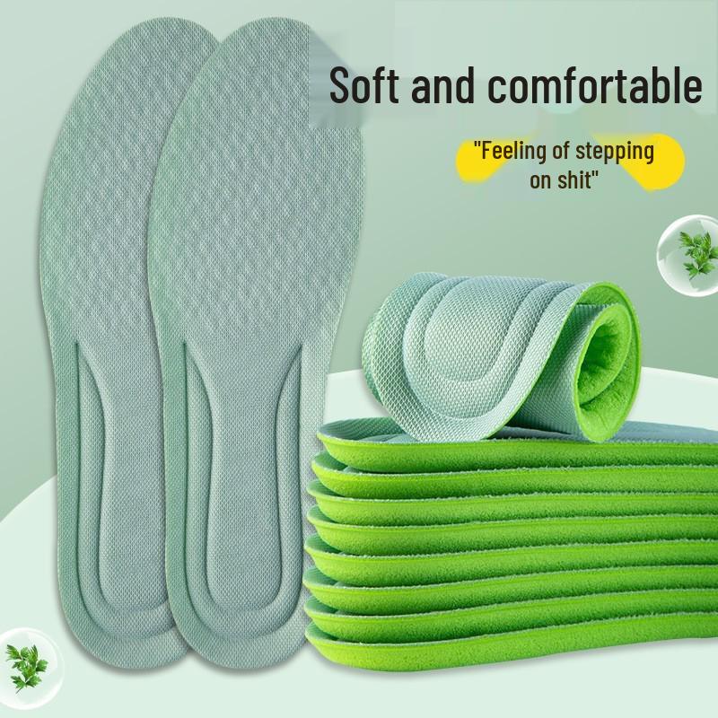 

Мужские дезодорирующие дышащие стельки с полынью - Мягкие, впитывающие пот, премиальные стельки против усталости 37-38