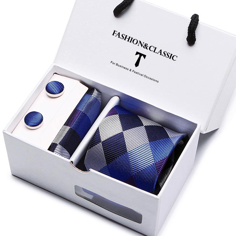 Men's 5-Piece Tie Gift Box: Formal & Wedding Attire