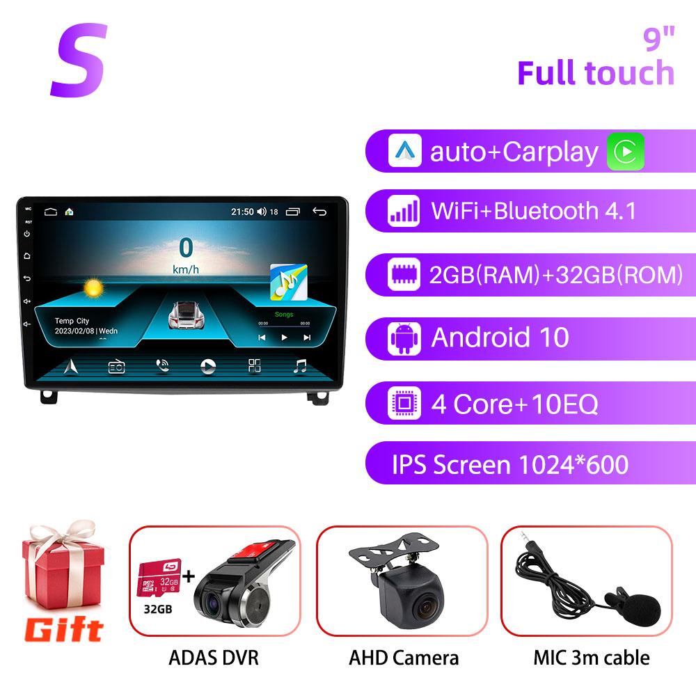 2 Din Android Radio 4G LTE Auto Car Radio Video Multimedia Player For Peugeot 407 2004 - 2011 Navigation GPS Autoradio