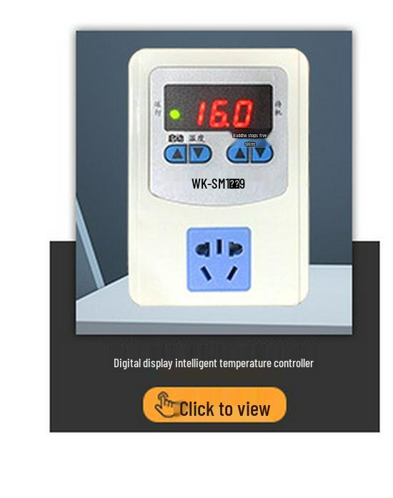 Termometru digital de înaltă precizie cu sondă pentru cazane industriale și bazine de acvacultură