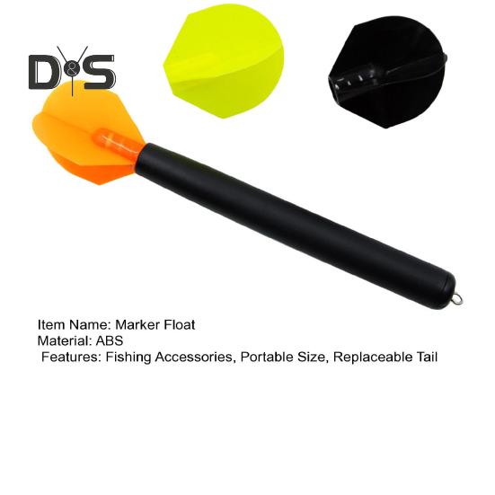 20CM/50G Pescuit la crap Marcator de săgeți cu 3 cozi interschimbabile Măsurând adâncimea apei Vizibilitate ridicată Poziționare verticală Pescuit cu plutitor