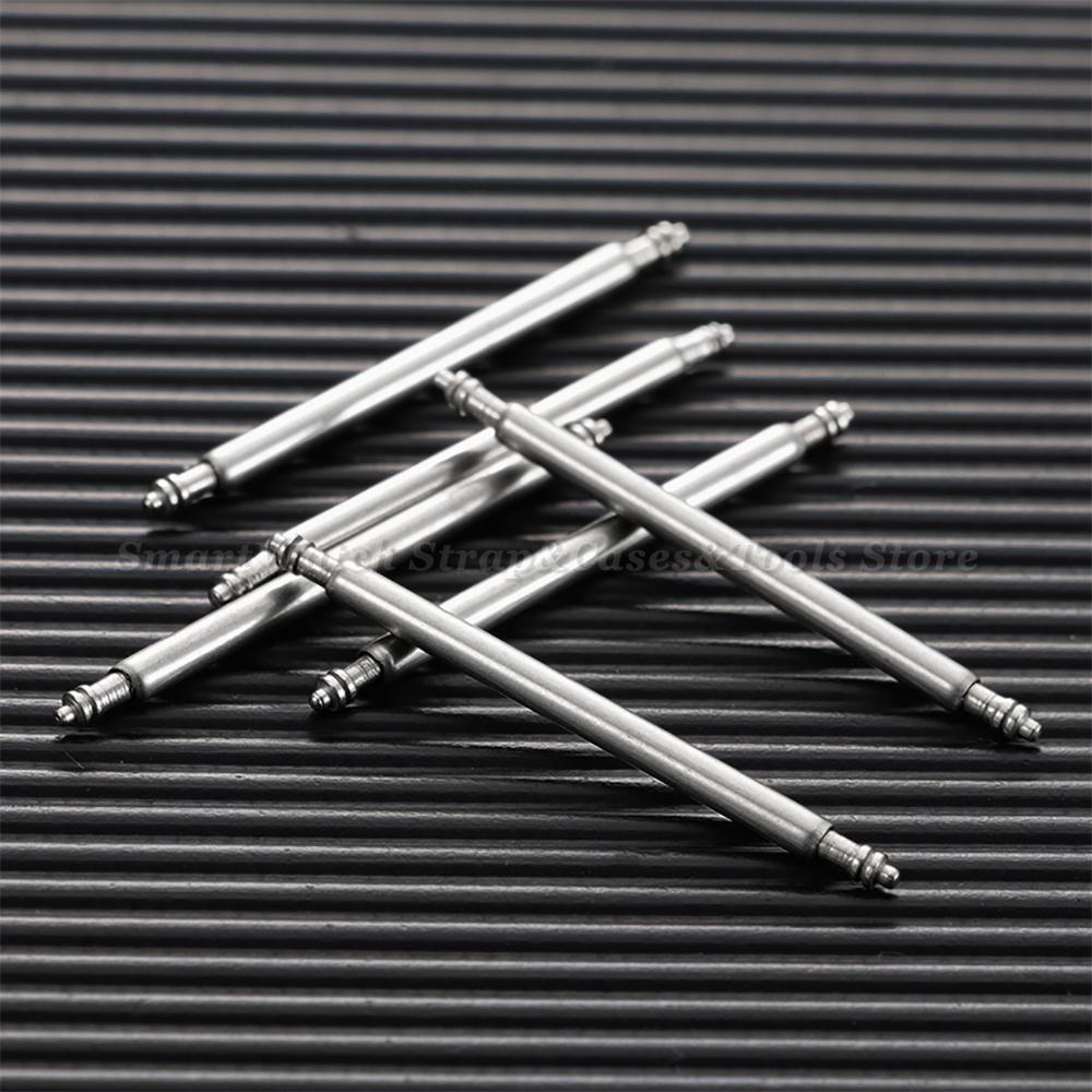 360 pz/set Diametro 1,5 mm/1,8 mm Barre a molla in acciaio inossidabile Lunghezza 8 mm - 25 mm Cinturino per orologio Pin di collegamento in metallo Strumenti per la riparazione dell'orologio Pin