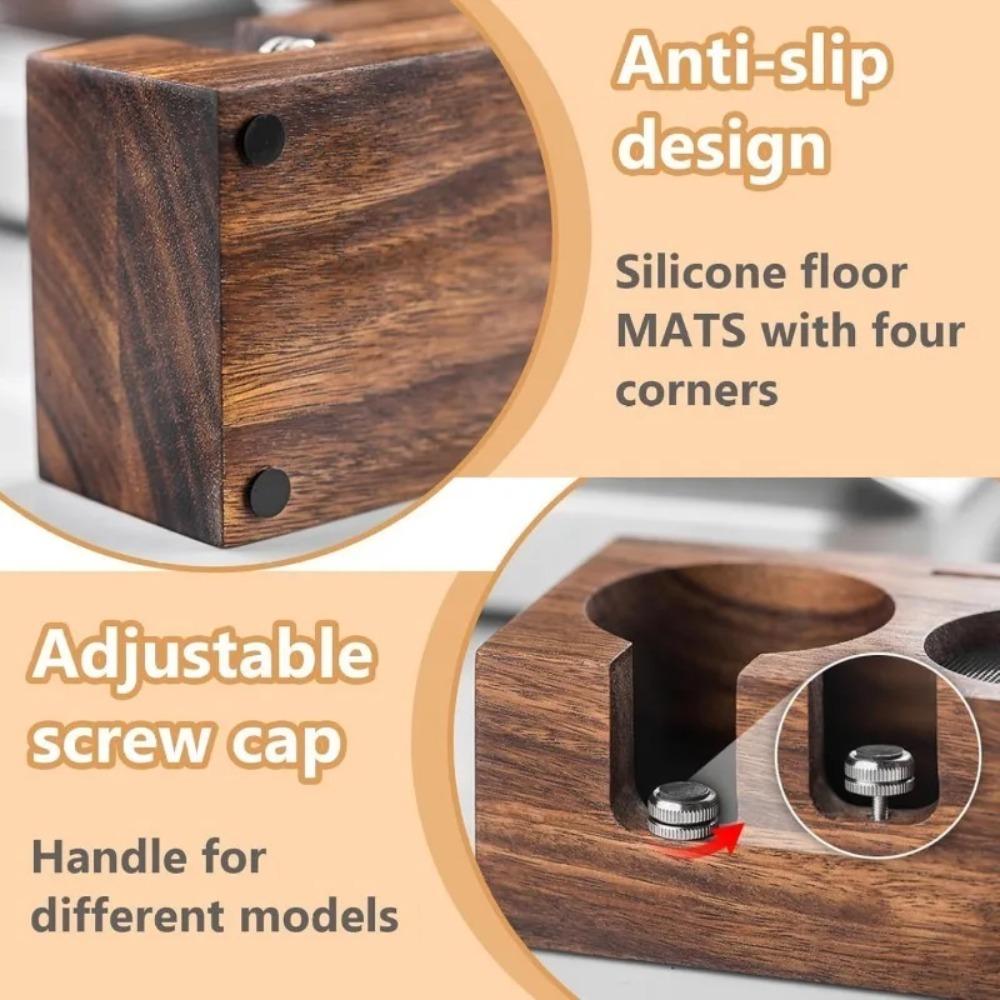 3 In 1 Coffee Tamper Holder 51/53/58 MM Coffee Tamper Base Coffee Tamper Stand  Coffee Enthusiast