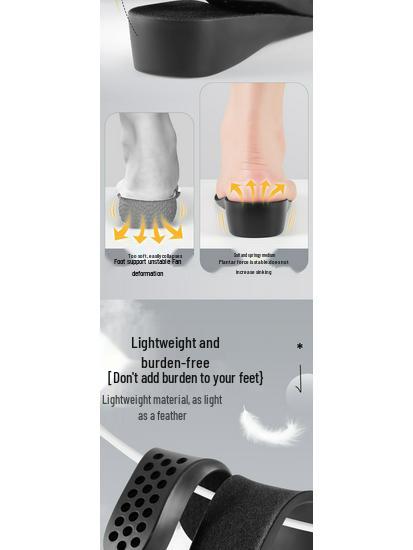 Unisex Shock-Absorbing Insoles for Leather Shoes, Martin Boots & Boots