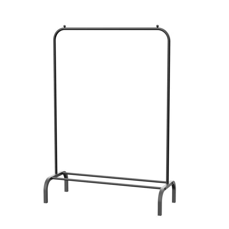Simple Single Pole Floor Clothes Rack