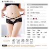 Sexy hohle, transparente offene Damenhöschen, verführerische Spitzenhöschen für Damen, niedrige Taille, süße Slips 2107