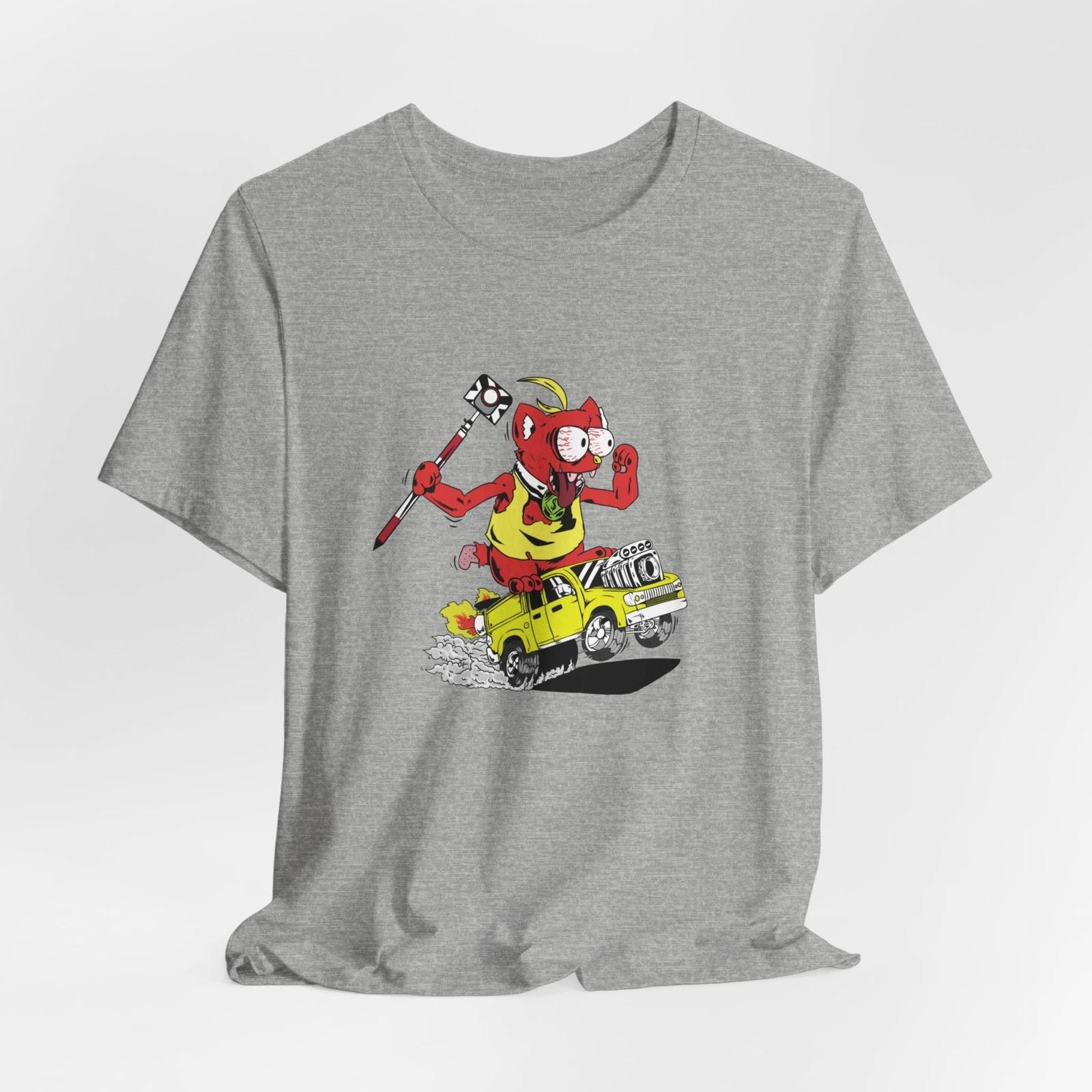 Land Survey Cat In a Survey Crew Land Surveyor Shirt M