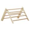 Detachable Wooden Poultry Roosting Ramp With Triangular Design Easy To Clean Chicken Coops