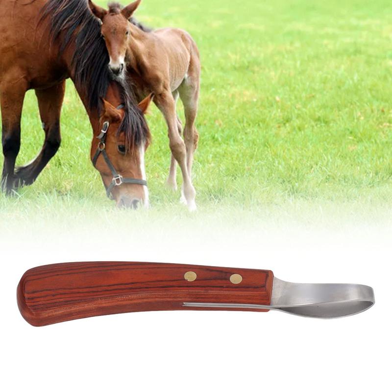 Hoof Trimmer Shears Ergonomic Stainless Steel Hoof Trimmer Shears Wear Resistant 19.5cm Sturdy Arc Shaped for Livestock