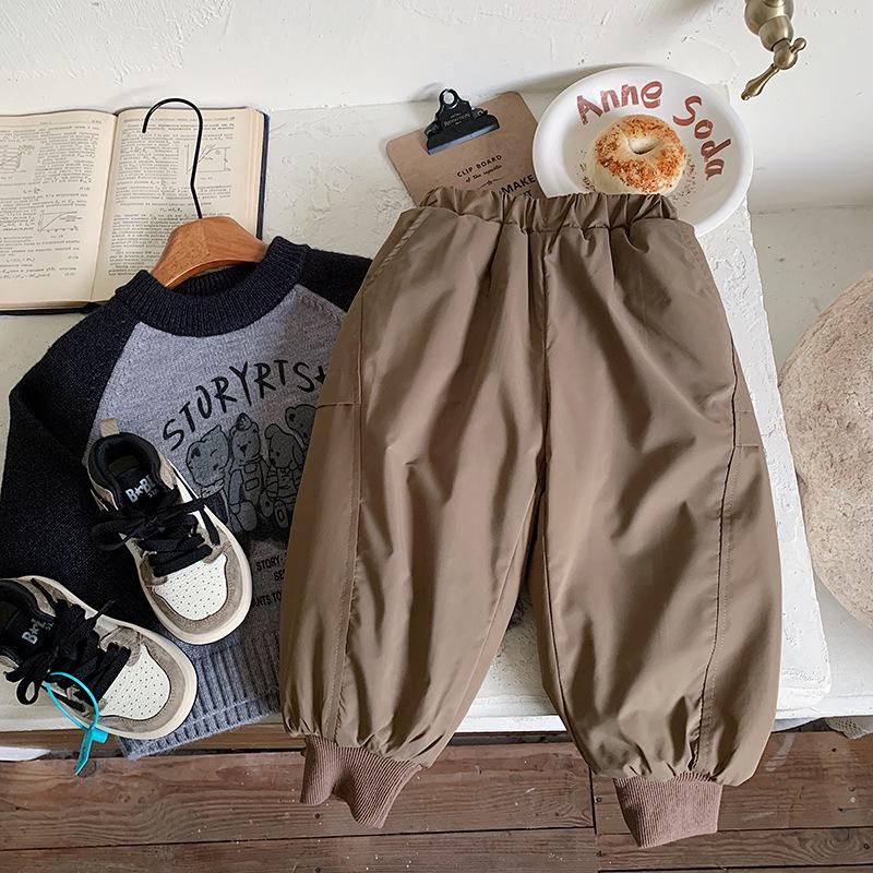 

Kino Boys Очень Толстые Теплые Хлопковые Брюки - Зимняя Одежда в Корейском Стиле 90 cm