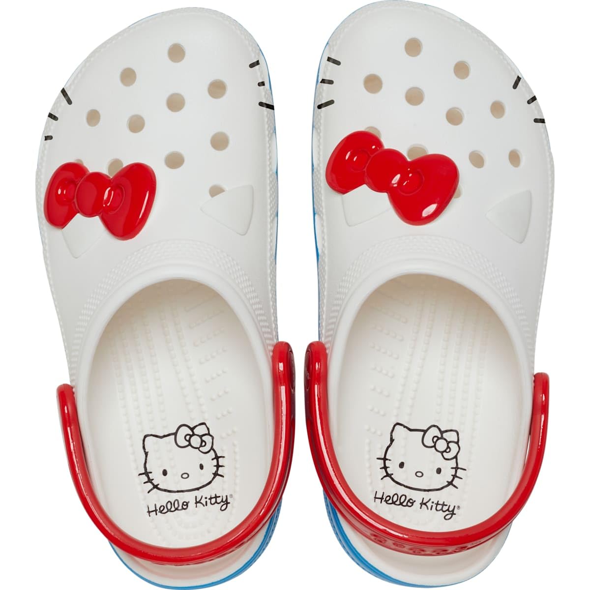 

Сандалии Hello Kitty Classic White см [Crocs] 27.0 белый