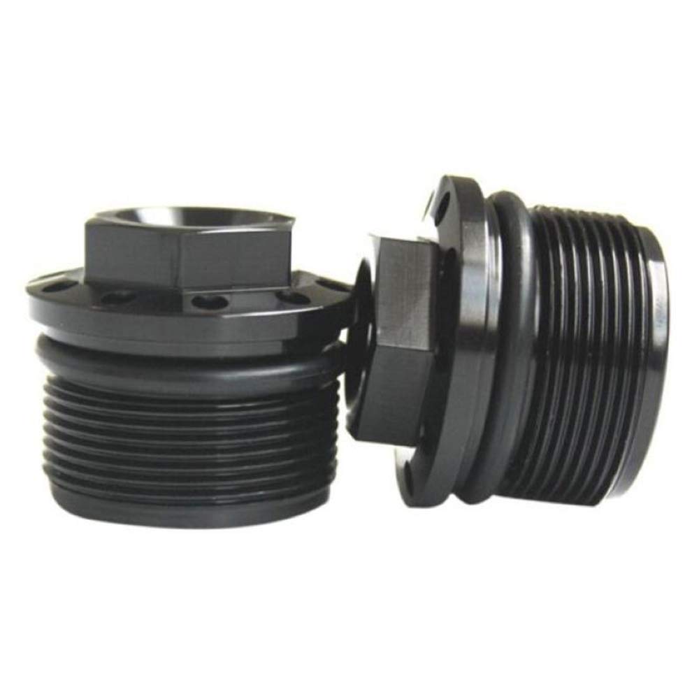 Motorcycle 39mm Black Anodized Fork Tube Cap Bolt Harley Sportster 1200 883 XL 1987-2016