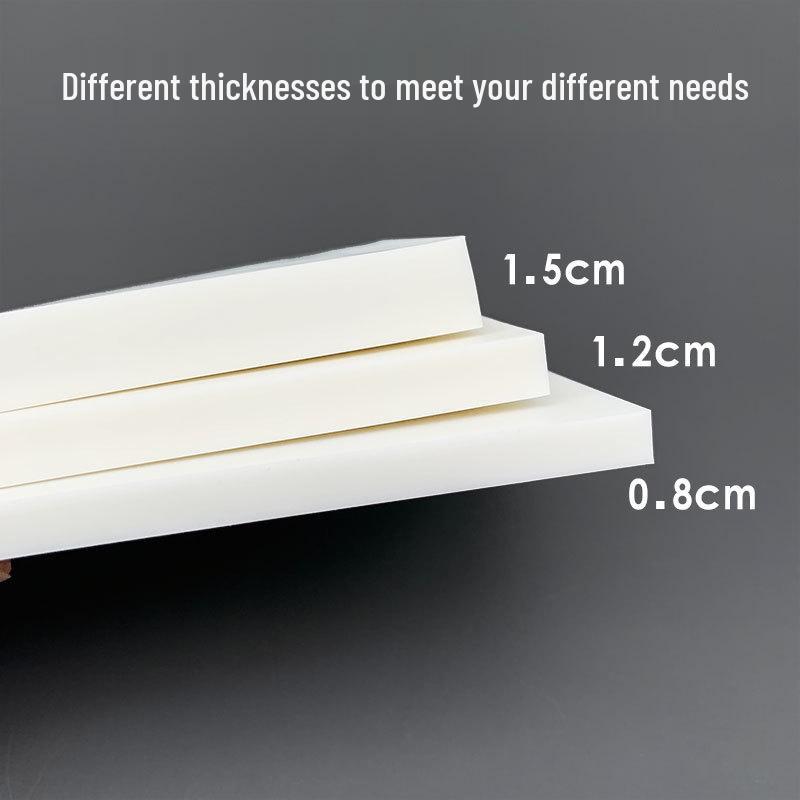 White Snow Eraser 15x10x0.8cm Rubber Stamp Carving Block DIY