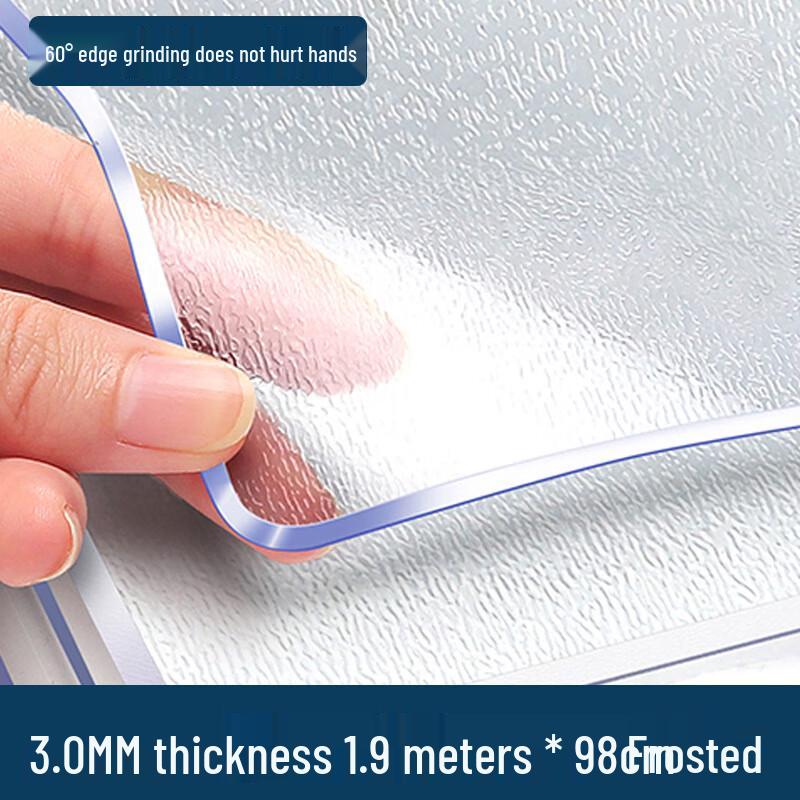 Churong Transparent PVC Soft Glass Table Mat