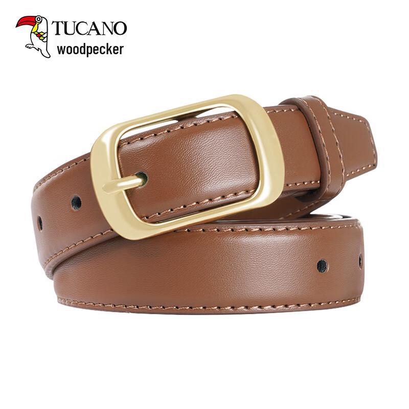 TUCANO Women s Fashion Pin Buckle Leather Belt 105cm