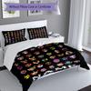 3pcs Custom Name Kamen Rider Decade Set,Includes 1 Duvet Cover and 2 Pillowcases,All-season Bedroom Decor