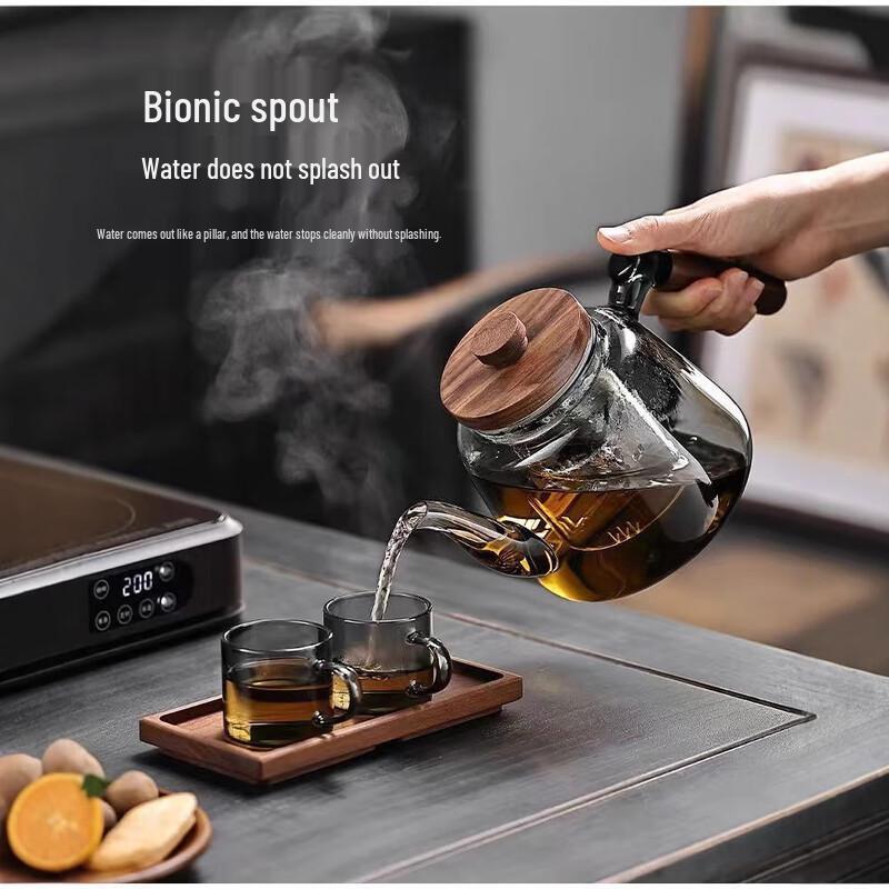 Shangqi Thickened High Borosilicate Glass Multi-functional Kettle