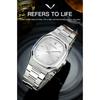 New Fashion Specht & Söhne Ultrathin Quartz Watch For Men Ice Blue Color Stainless Steel Watches Sapphire Crystal 50M Waterproof