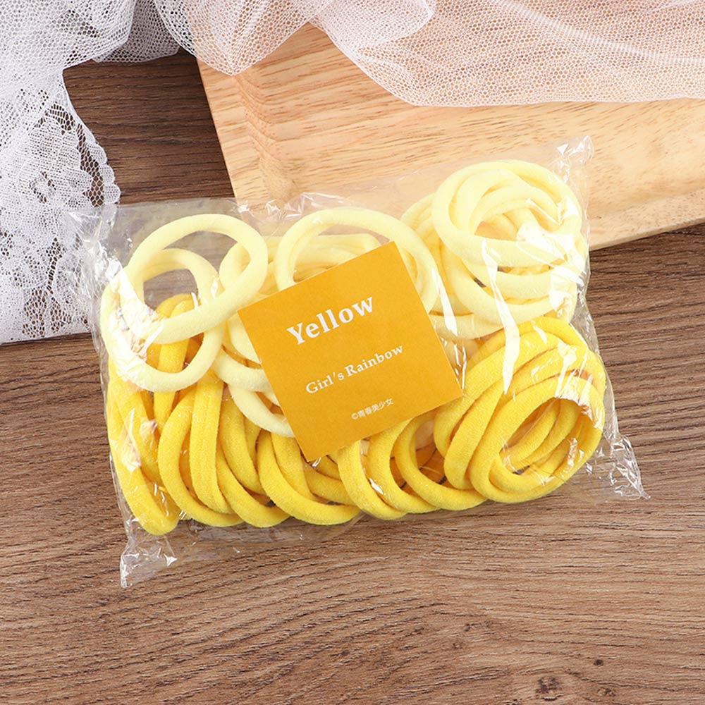 Bonbonfarbe Damen Pferdeschwanzhalter Elastisches Gummiband Haaraccessoires Koreanischer Stil Haarseil