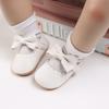 Spring and Autumn 0-1 Year Old Baby Toddler Shoes Soft Bottom Breathable Baby Shoes Half Rubber Sole All-match Princess Shoes