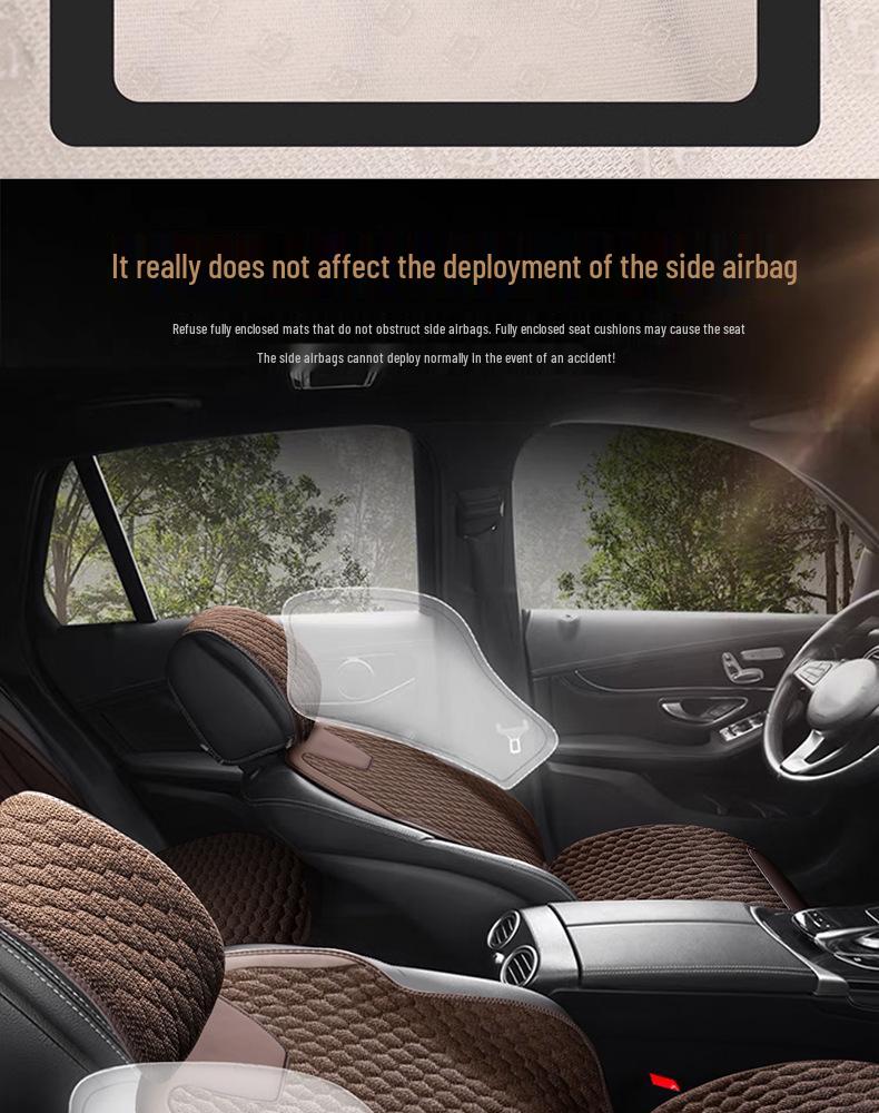 Geely Galaxy E8550 Linen Seat Cushions for Two-Wheel Drive Longteng PROMAX Starship