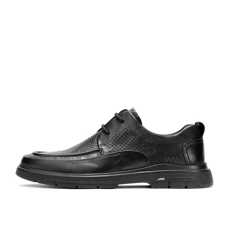 Senda Men s Summer Perforated Casual Leather Shoes 40