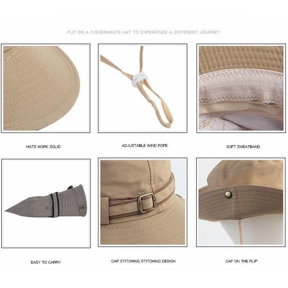 Fishing Hats Hiking Hats Sunscreen Cap Sun Hat Fashion Sunshade Hat