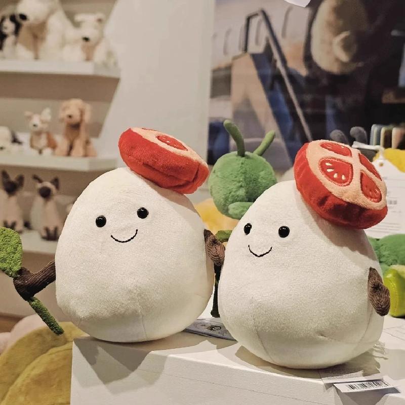 Amuseables Jc Mozzarella Plysjleketøy Kosedukke Soveromsdekorasjon Gave Barn