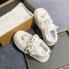 2025 Little White Shoes Children's Summer New Korean Version Ins Female Students Leisure Sports Versatile Board Shoes Street Shot Y9913