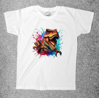 Dinosaur 008 Childrens/Kids Adult T Shirts/t-shirts