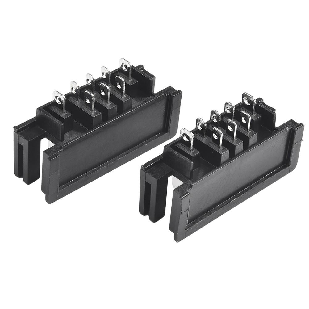 2pcs Connector Terminal Adapter Battery Charger Tool