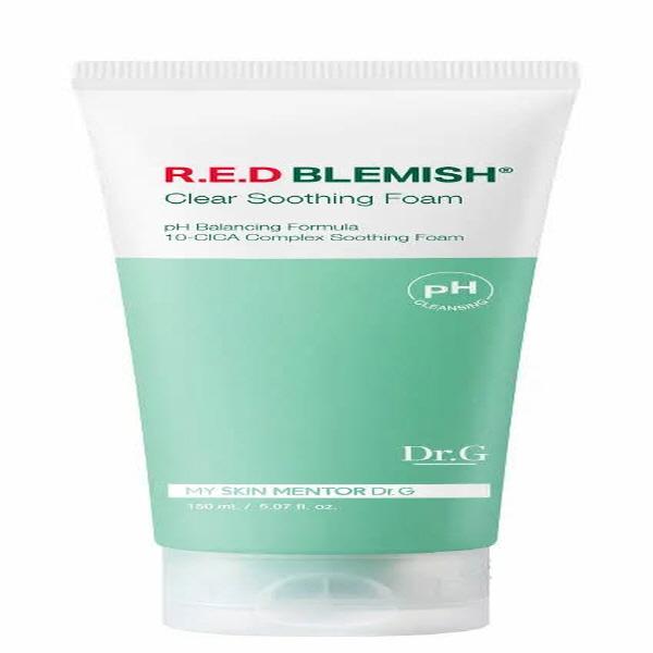 Dr.G Low pH Red Blemish Clear Soothing Foam Cleanser – 150 mL 150ml