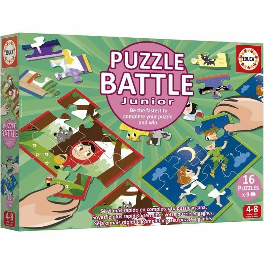 Puzzle Educa Battle Jr Contes 16 Pieces