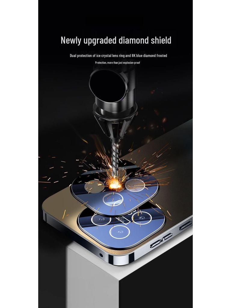 iQOO15 Full Coverage Anti-Fall Frosted Phone Case with Lens Film and Heat Dissipation