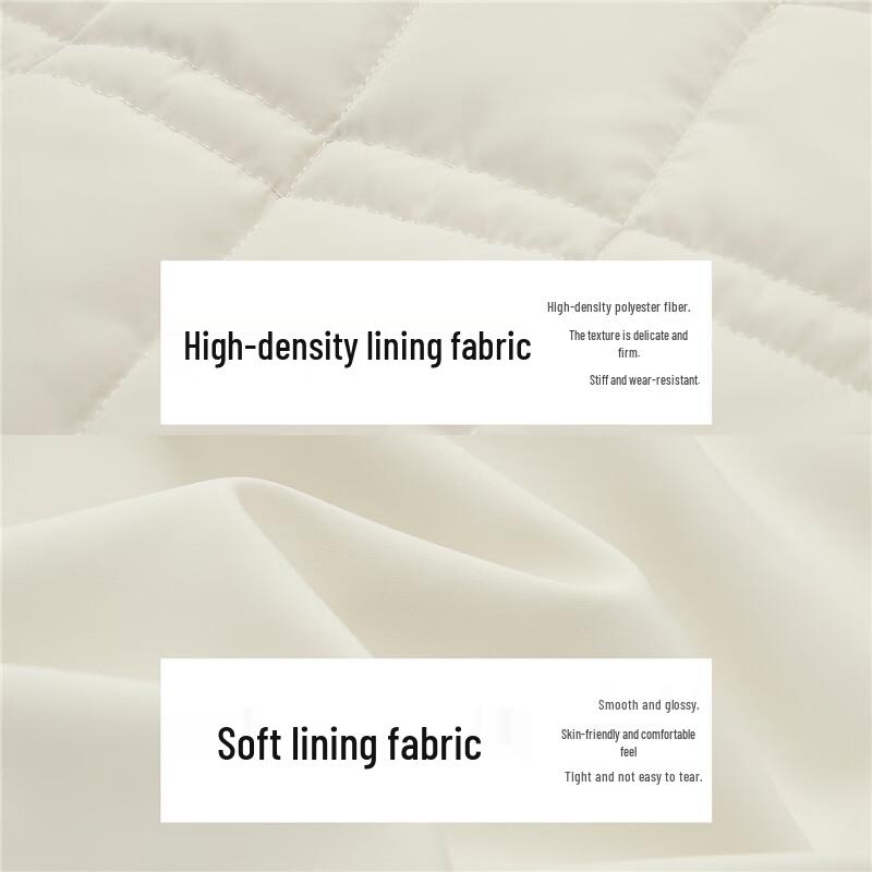 Giordano Women's Quilted Plaid Crew Neck Padded Jacket