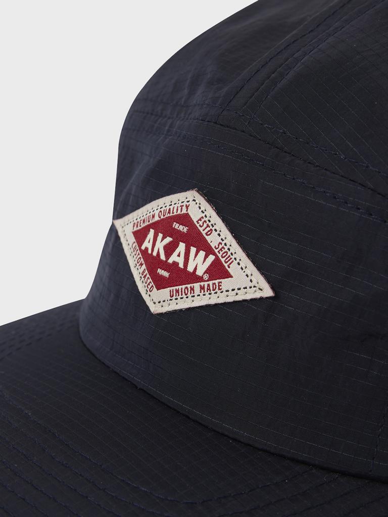 Akau Oversized Classic Camp Cap Ripstop (Dark Navy)