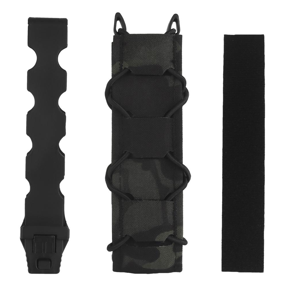 Tactical Magazine Pouch V2 Long Type For 9mm/MP5/MP7 Mag Holder Pouch Quick Release MOLLE Hunting Shooting Airsoft Gear 5