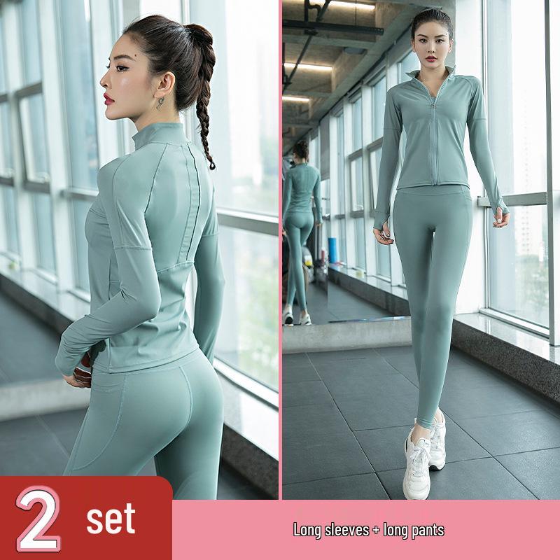 Women's Summer Stylish Fitness Yoga and Running Clothing Set