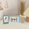3 Zoll Mini-Fotorahmen für Bilderrahmen Tischaufsteller Fotokarten-Display Schreibtischständer Heim- und Bürodekorationen Geschenk