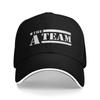 White THE A TEAM Casual Baseball Cap  Hiking Fishing Trucker Hat Spring Sun Visor Unisex Men y2k Retro Snapback Cap