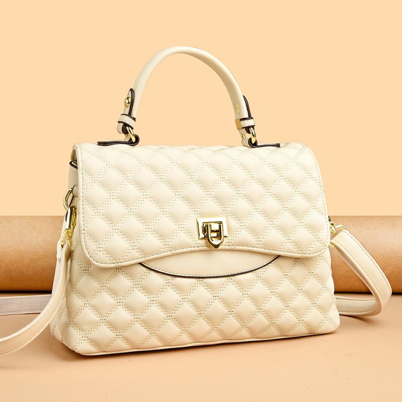 Women's Bag Middle-aged Fashion Crossbody Bag Atmospheric Women's Handbag Bag Shoulder Bag