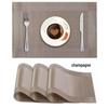 SPSR Simple Waterproof Heat-Insulating Placemats